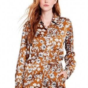 La Ligne x Target Floral Blouse and Wide Leg Trouser Set